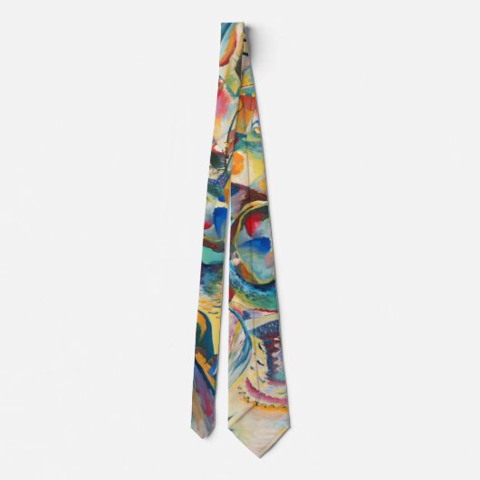 Improvisation Gorge - Wassily Kandinsky - Stropdas (Achterkant)