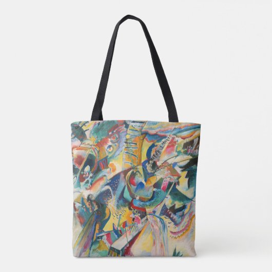 Improvisation Gorge - Wassily Kandinsky - Tote Bag (Achterkant)