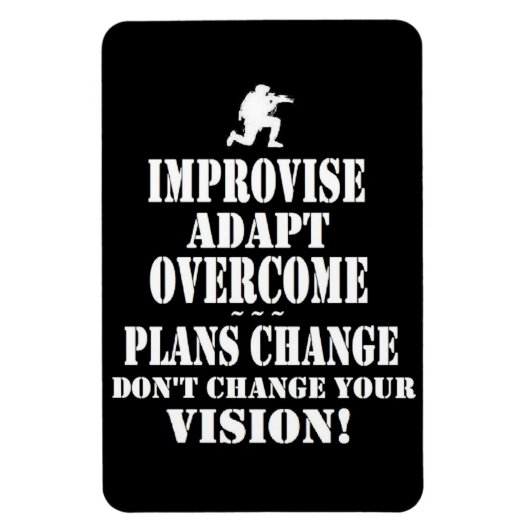 Improviseren Aanpassen en Overwinnen Magneet (Verticaal)