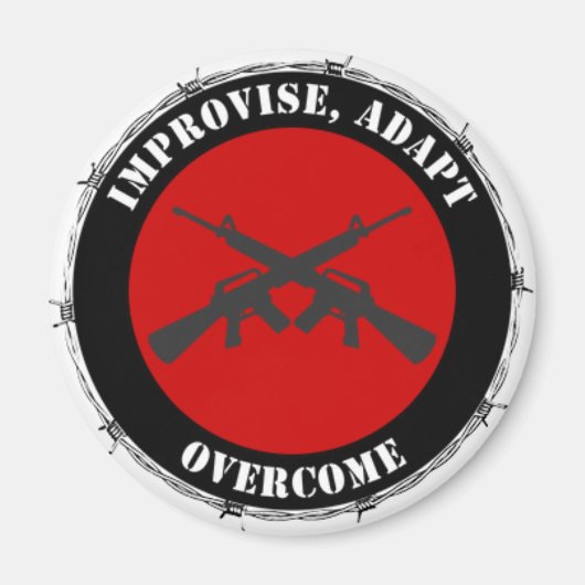 Improviseren, aanpassen, magneet overwinnen (Voorkant)