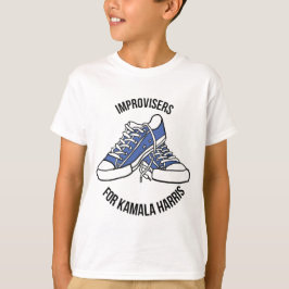 Improvisers voor Kamala Harris kinderen shirt