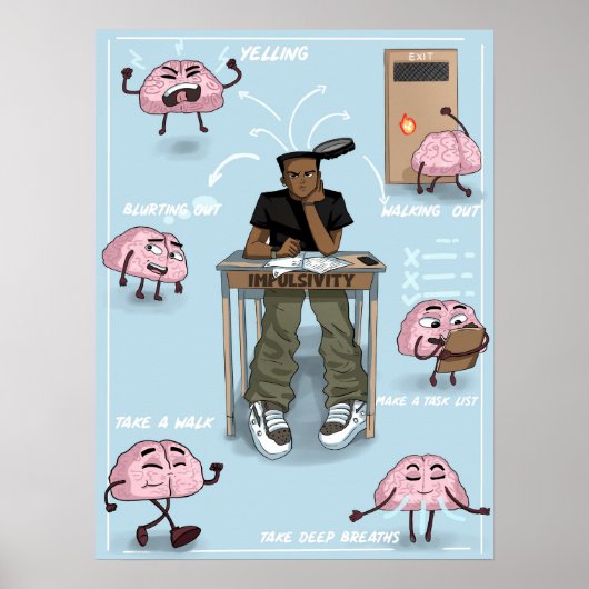 Impulscontrole (Matte) Poster (Voorkant)