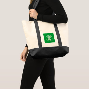 Impulse Canvas tas - Uw Afbeelding toevoegen - Zwa