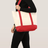 Impulse Tassen Tas Natuurlijk en Rood (Voorkant (product))