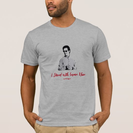Imran Khan Lover T-shirt (Voorkant)