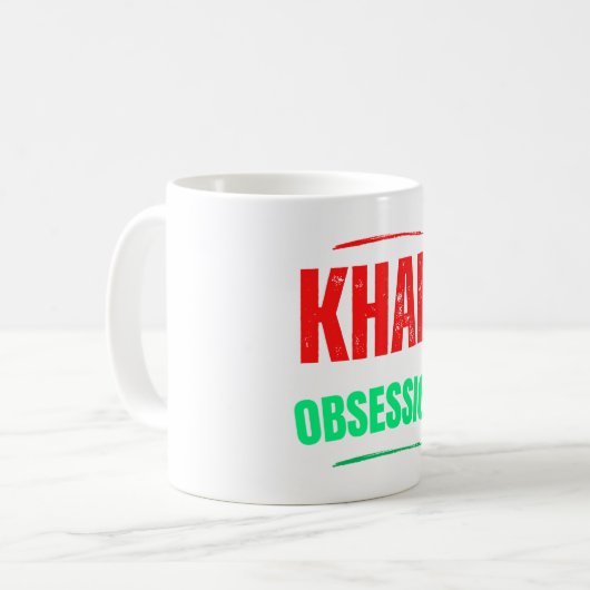 Imran Khan Lovers Koffiemok (Voorkant links)