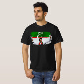 Imran Khan - Pakistaanse vlag van PTI T-shirt (Voorkant volledig)