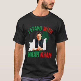 Imran Khan Pti Pakistan steunt vrijheid T-shirt