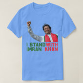 Imran Khan PTI Party Pakistan Support Freedom T-shirt (Design voorkant)