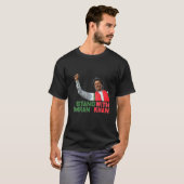 Imran Khan PTI Party Pakistan Support Freedom T-shirt (Voorkant volledig)