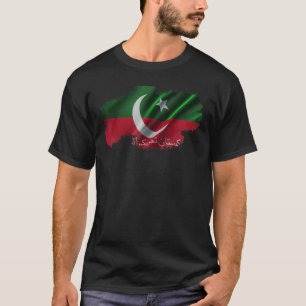 Imran Khan PTI Vlag shirt Premier Pakistan