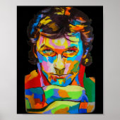 Imran Khan Rtrait Shirt Pti The New Pm Of Pakistan Poster (Voorkant)