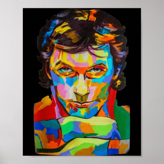 Imran Khan Rtrait Shirt Pti The New Pm Of Pakistan Poster (Voorkant)