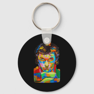 Imran Khan Rtrait T-shirt Pti De Nieuwe Eerste Min Sleutelhanger