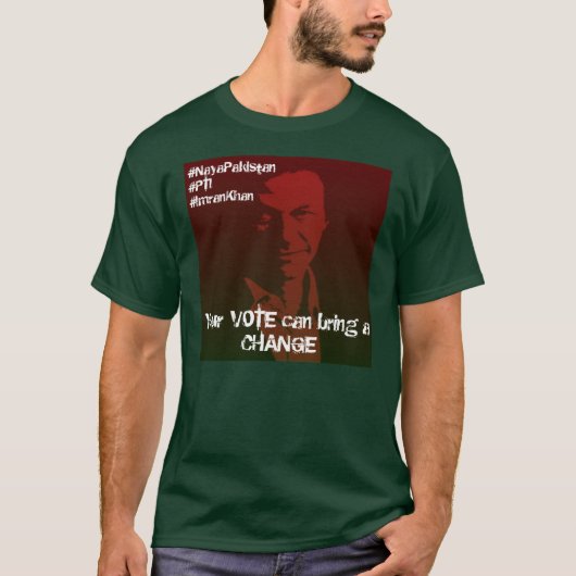 Imran Khan shirt (Voorkant)