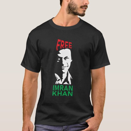 Imran Khan Shirt Imran Khan Pti Absoluut (Voorkant)
