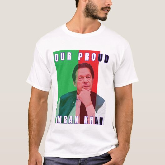 imran khan t-shirt (Voorkant)