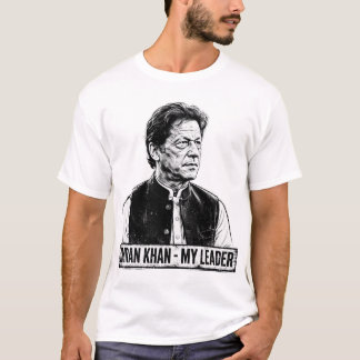 Imran Khan T-Shirt PNG, Imran Khan Mijn Leider Shi