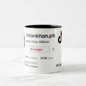 Imran Khan Tiktok Tweekleurige Koffiemok (Center)