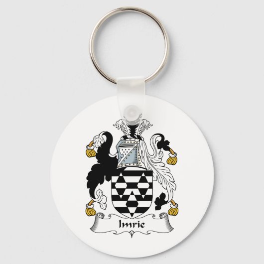 Imrie Family Crest Sleutelhanger (Voorkant)