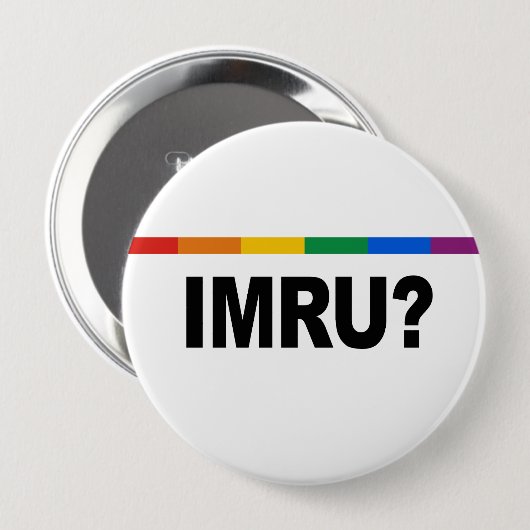IMRU RONDE BUTTON 4,0 CM (Voorkant /achterkant)