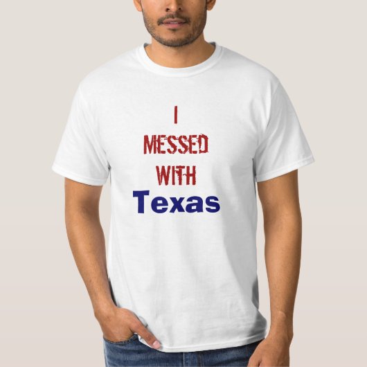 IMsingWith, Texas T-shirt (Voorkant)