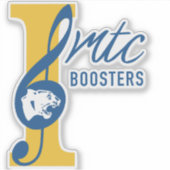 IMTC Boosters Auto Decal (Clear) Sticker (Voorkant)