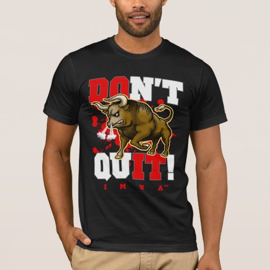 Imua Stop niet met T-shirt (Voorkant)