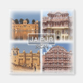 IN0032 Azië, India, Jaipur, koelkast Magneet (Voorkant)