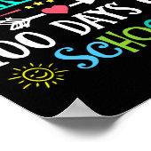 In 100 dagen van de leerkracht Kinder gift Poster (Hoek)