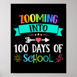 In 100 dagen van de leerkracht Kinder gift Poster