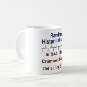 In 1644 verbood Oliver Cromwell - Geschiedenis Koffiemok (Voorkant links)