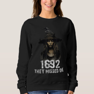 In 1692 misten ze een grappige Salem Halloween Trui
