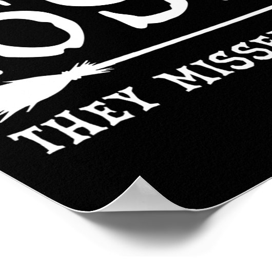 In 1692 misten ze een Halloween feministische heks Poster (Hoek)