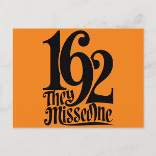 In 1692 werd er een heks Halloween Spooky seizoen Briefkaart