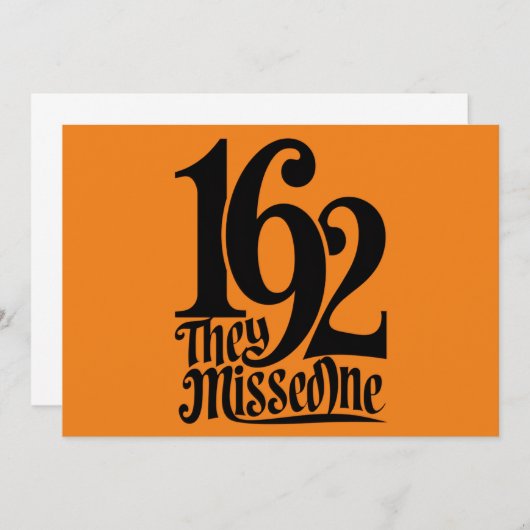 In 1692 werd er een heks Halloween Spooky seizoen Kaart (Voorkant / Achterkant)