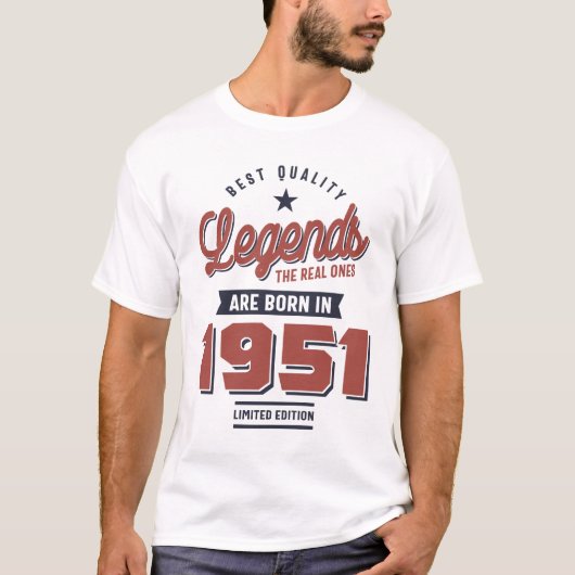 in 1951 werden de echte kwaliteitsleningen toegeke t-shirt (Voorkant)
