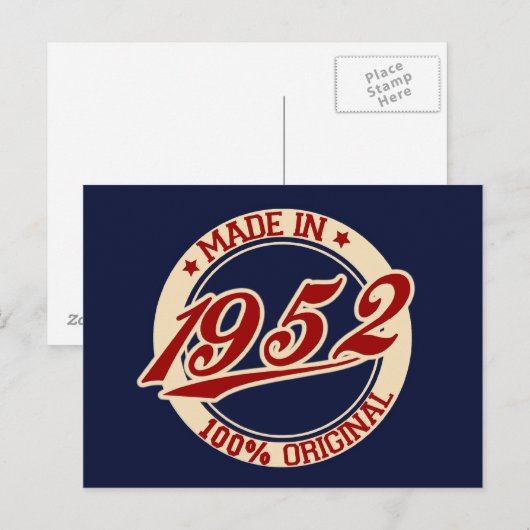 In 1952 briefkaart (Voorkant / Achterkant)