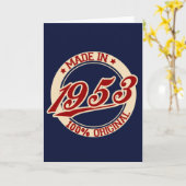 In 1953 kaart (Gele Bloem)