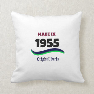 In 1955 vervaardigde originele onderdelen kussen