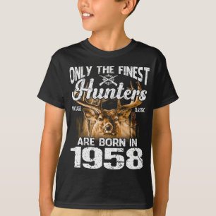 In 1958 zijn alleen de beste jagers geboren. t-shirt