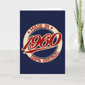 In 1960 kaart (Voorkant)