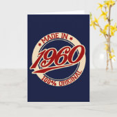 In 1960 kaart (Gele Bloem)