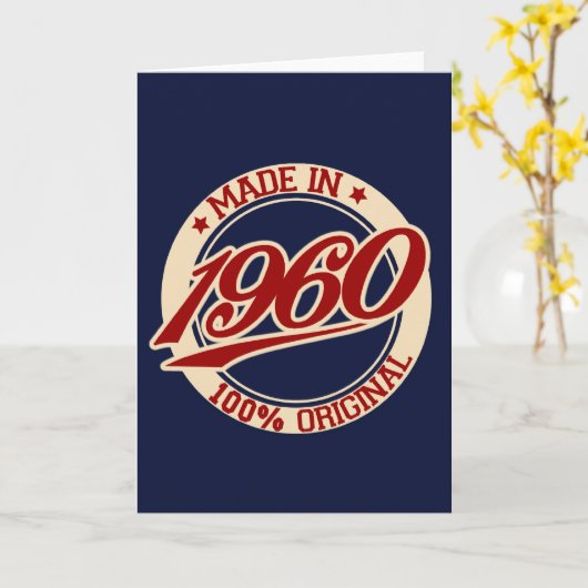 In 1960 kaart (Gele Bloem)