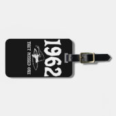 In 1962 misten ze Salem Witch Halloween Bagagelabel (Voorkant horizontaal)