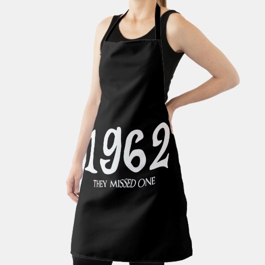 In 1962 misten ze Salem Witch Halloween Schort (Insitu)