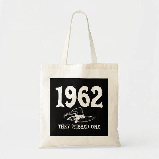 In 1962 misten ze Salem Witch Halloween Tote Bag (Voorkant)