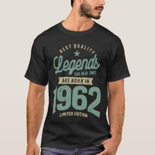 in 1962 werden de echte kwaliteitsleningen verstre t-shirt