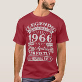 In 1966 werden 55 jaar oude geschenken geleend. t-shirt (Voorkant)