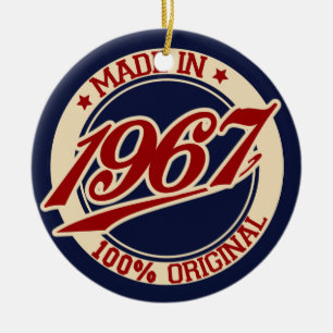 In 1967 keramisch ornament